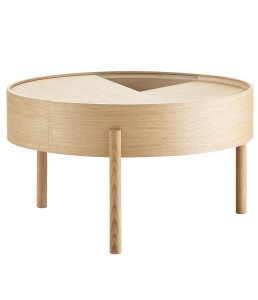 Stolik kawowy Arc  66 x 38  cm   Woud             