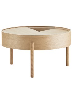 Stolik kawowy Arc  66 x 38  cm   Woud               