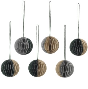 Zestaw 6 dekoracji choinkowych  Broste Copenhagen      