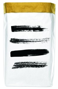 Papierowy worek Brush strokes 50x70 cm    