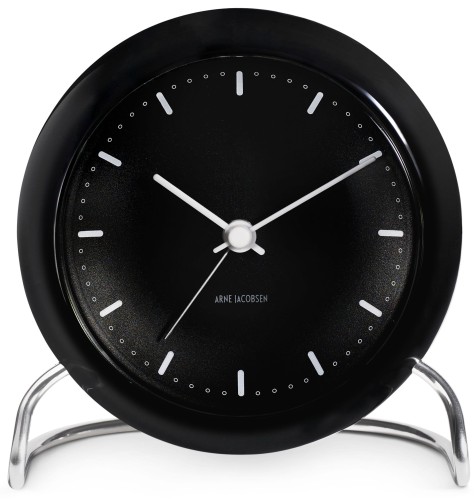 zegar stojący, budzik. budzik Arne Jacobsen