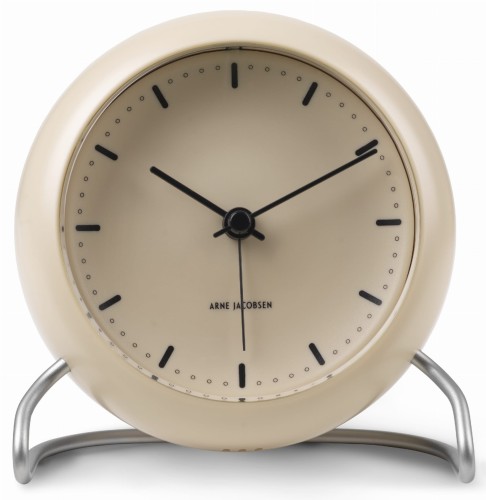 zegar stojący, budzik. budzik Arne Jacobsen