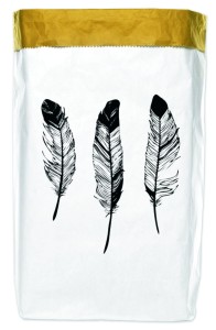 Papierowy worek Feathers 50x70 cm   